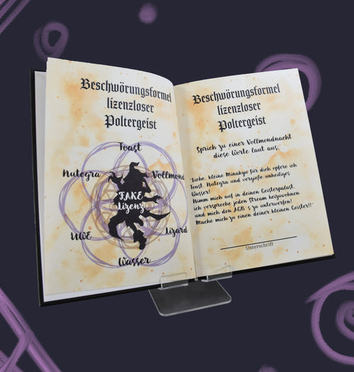 Geisternotizbuch "Minanomicron" VORBESTELLER